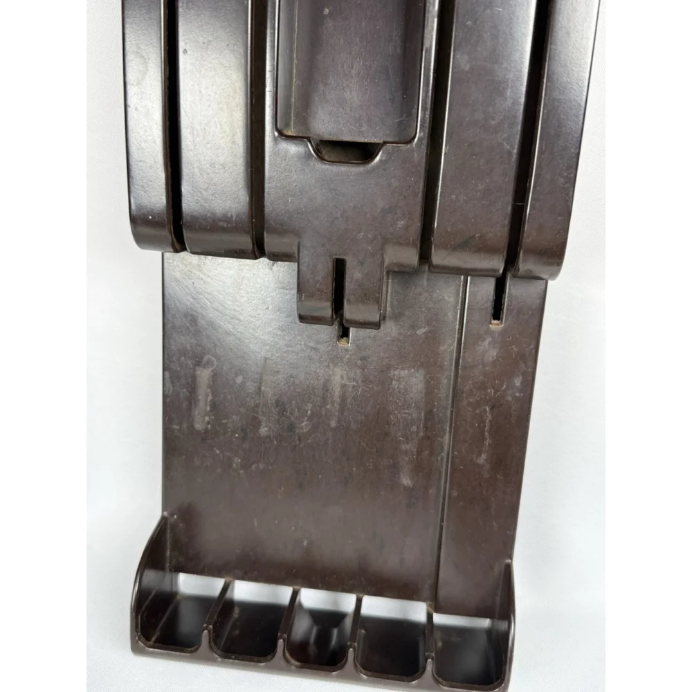 Vintage Cutco Block Hanging - In drawer Knives Brown Holds 5 Knives